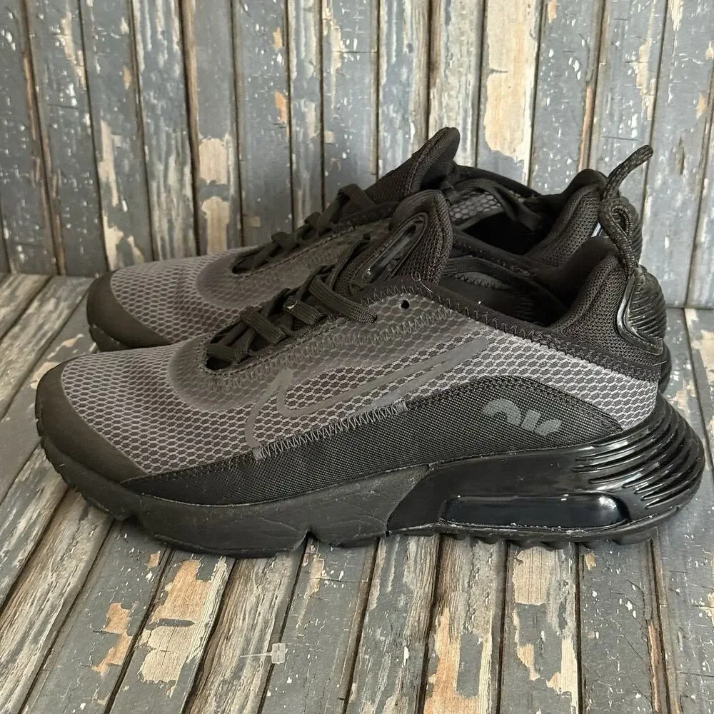 Nike Air Max 2090 Low Black Wolf Grey - CJ4066-001 Youth 5